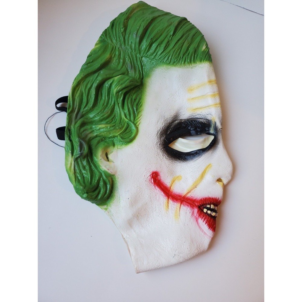 Batman Dark Knight Joker‎ Rubber Face Halloween Mask DC Comics size Adult